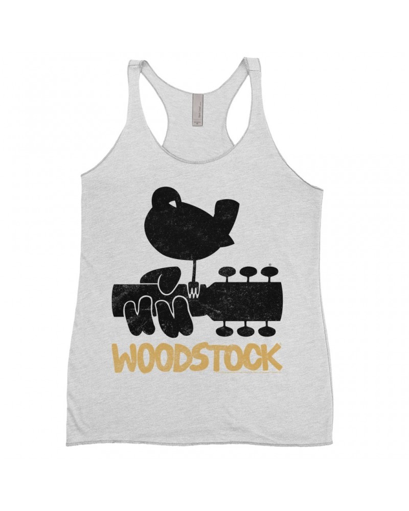 Woodstock Ladies' Tank Top | Neutrals Logo Shirt $14.48 Shirts