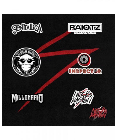 Genitallica Sticker Pack 7 - Bandas Negro Pasión $42.72 Accessories