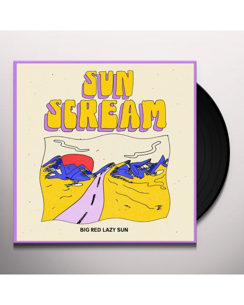 Sun Scream Big Red Lazy Sun Vinyl Record $5.85 Vinyl