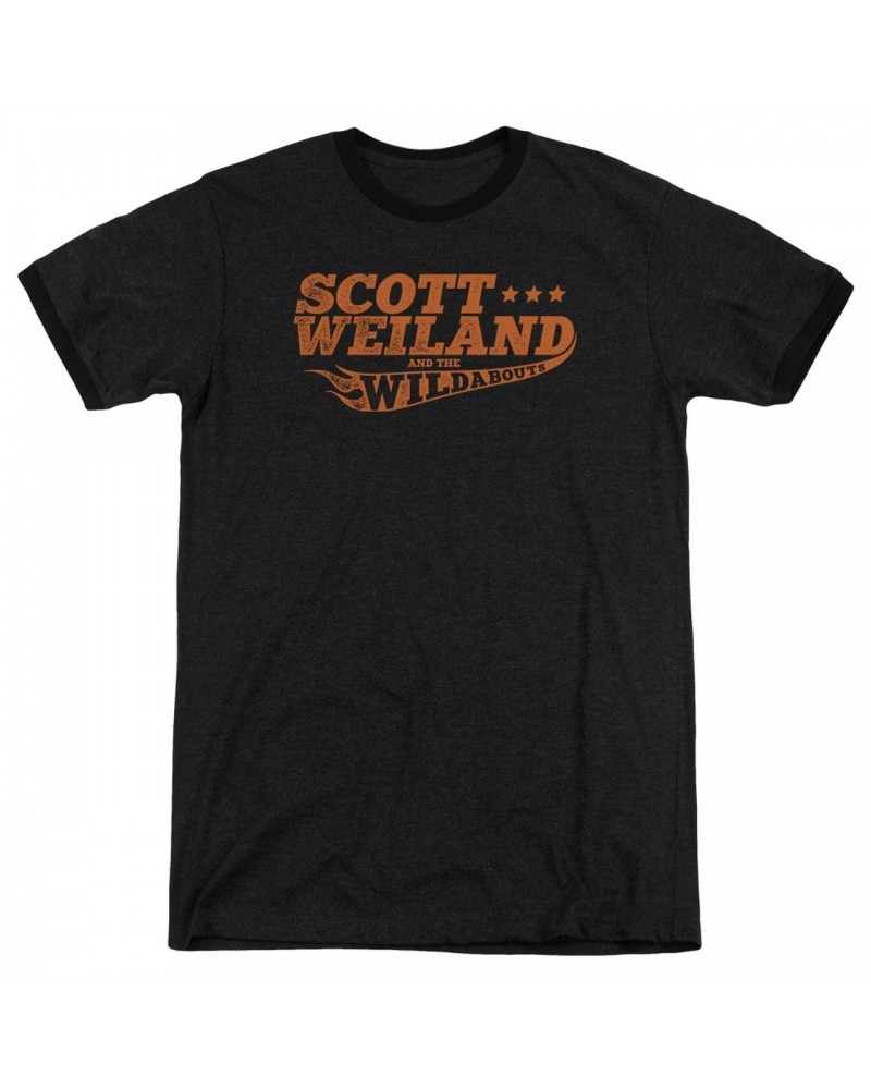 Scott Weiland Shirt | LOGO Premium Ringer Tee $7.13 Shirts