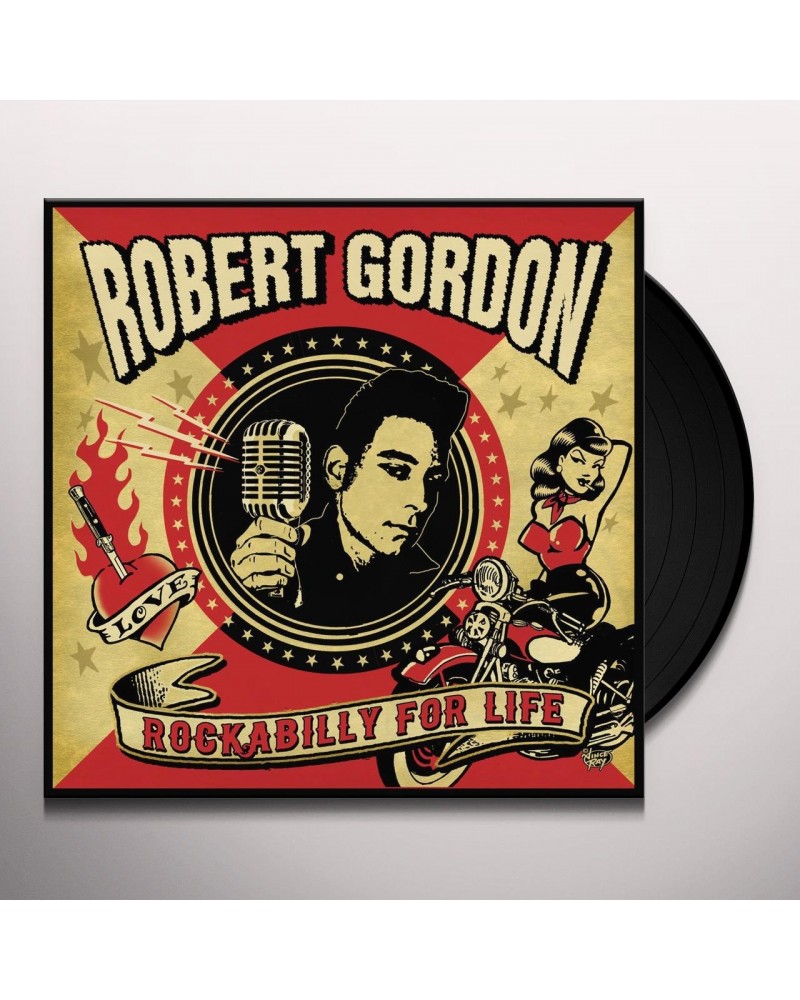 Robert Gordon / James Williamson / Chris Spedding ROCKABILLY FOR LIFE Vinyl Record $8.58 Vinyl