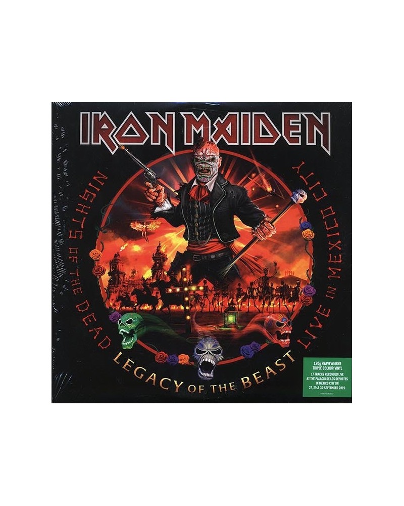 Iron Maiden - Nights Of The Dead Legacy Of The Beast: Live In Mexico City (ltd. ed.) (3xLP) (180g) (colored vinyl) $35.85 Vinyl