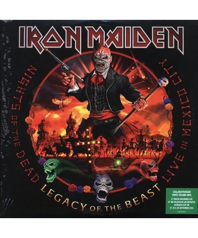 Iron Maiden - Nights Of The Dead Legacy Of The Beast: Live In Mexico City (ltd. ed.) (3xLP) (180g) (colored vinyl) $35.85 Vinyl