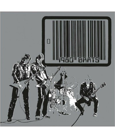 Brats LP - 1980 (Black/ Silver Bi-Color Split Vinyl) $34.06 Vinyl