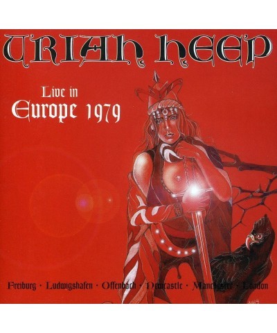 Uriah Heep LIVE IN EUROPE CD $6.48 CD