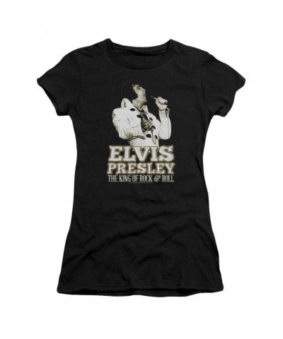 Elvis Presley Juniors Shirt | GOLDEN Juniors T Shirt $7.56 Shirts