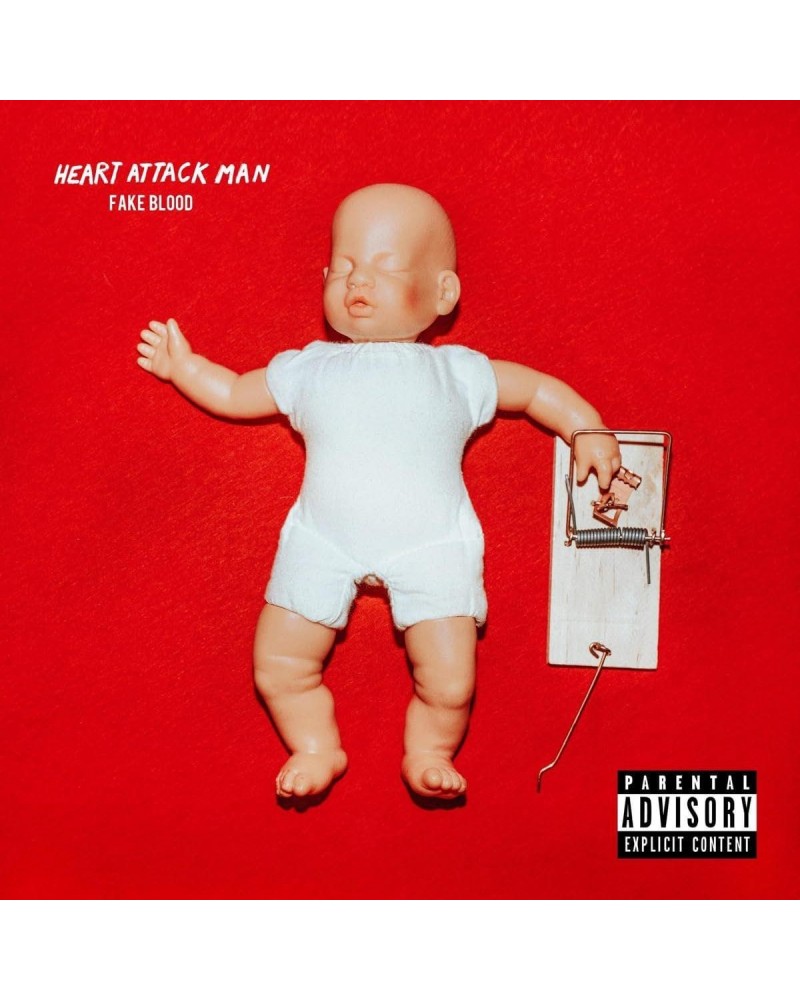 Heart Attack Man Fake Blood (Red) Vinyl Record $8.60 Vinyl