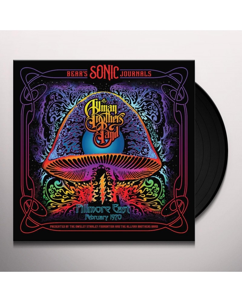 Allman Brothers Band Bear's Sonic Journals: Fillmore East February 1970 Vinyl Record $9.20 Vinyl