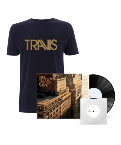 Travis THE BOY WITH NO NAME BLACK VINYL + 7-INCH + LOGO T-SHIRT (LTD EDITION) $19.50 Vinyl