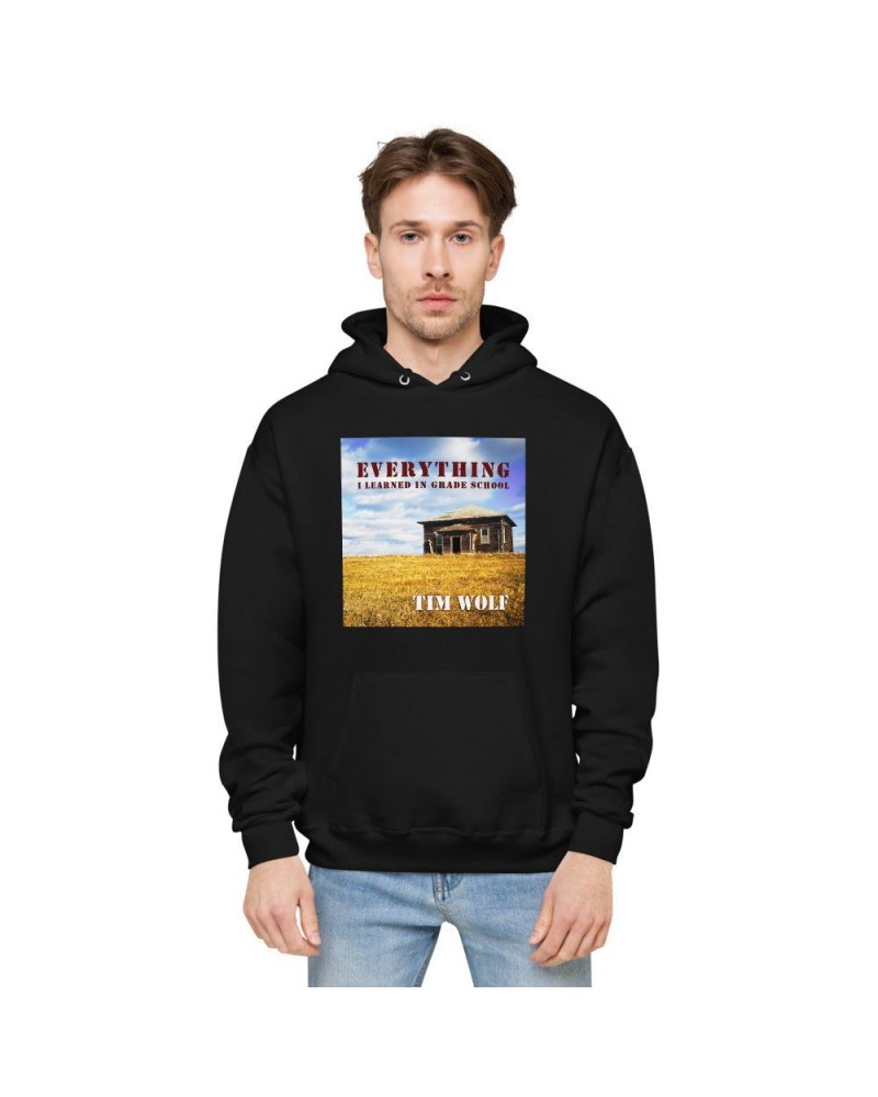 Tim Wolf Everything I Learned In Grade School Hoodie (Tim Wolf Single) $10.07 Sweatshirts