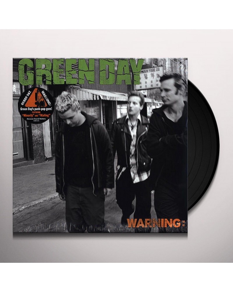 Green Day Warning Vinyl Record $12.96 Vinyl