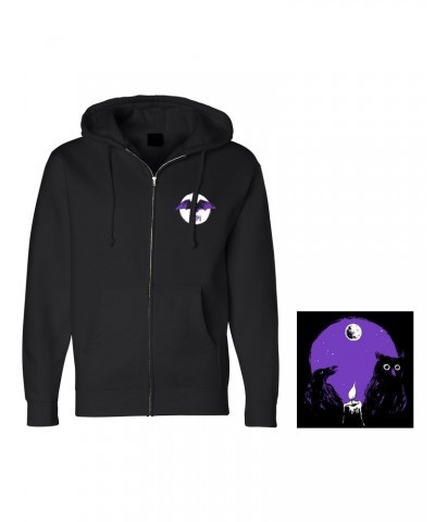 Kepi Ghoulie Full Moon Forever - Black - Zip Hoodie $14.40 Sweatshirts