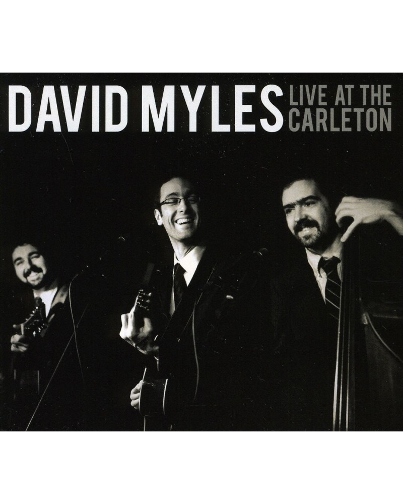 David Myles LIVE AT THE CARLETON CD $6.47 CD