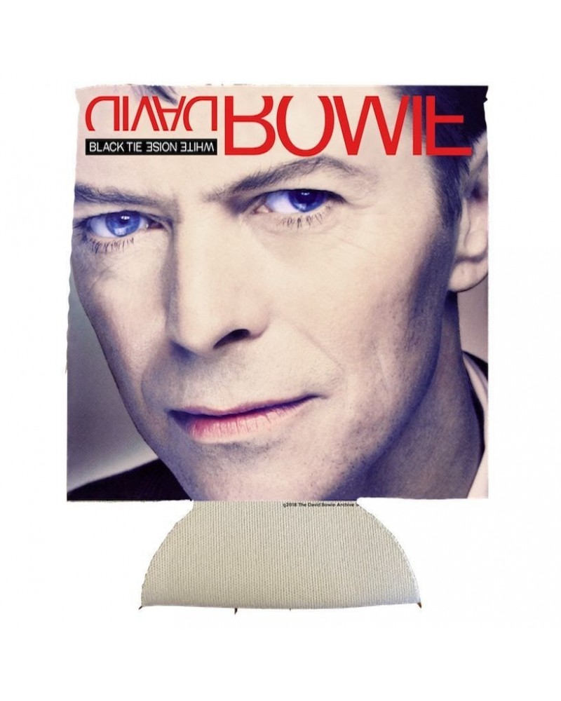 David Bowie Black Tie White Noise Can Cooler $6.72 Drinkware