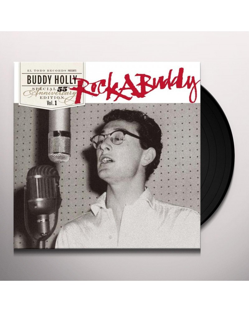 Buddy Holly ROCKABUDDY-55TH ANNIVERSARY SPECIAL EDITION Vinyl Record $3.21 Vinyl