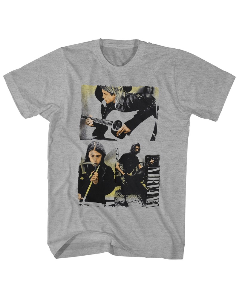 Nirvana T-Shirt | Band Photo Collage Shirt $4.40 Shirts