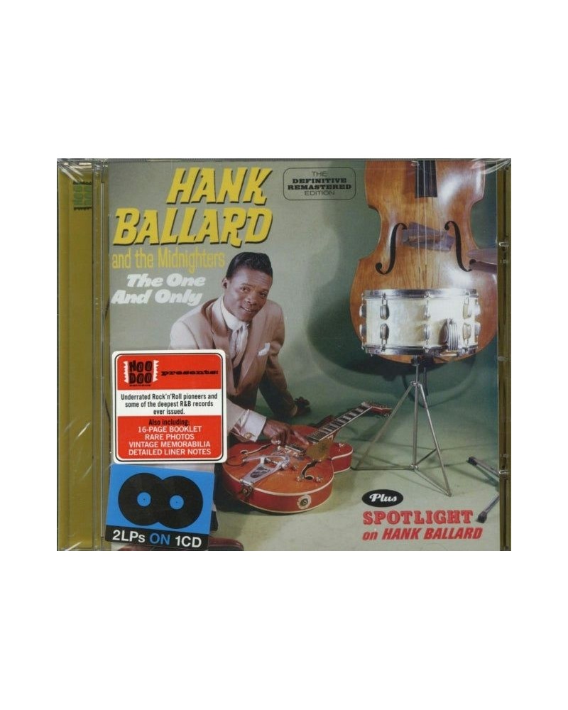 Hank Ballard CD - The One & Only / Spotlight On Hank Ballard $10.75 CD