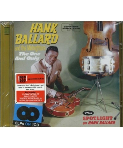 Hank Ballard CD - The One & Only / Spotlight On Hank Ballard $10.75 CD