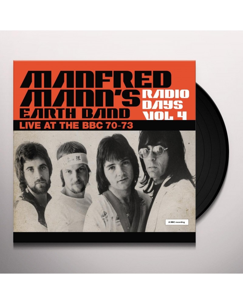 Manfred Mann's Earth Band RADIO DAYS VOL. 4: LIVE AT THE BBC 1970-73 Vinyl Record $11.80 Vinyl