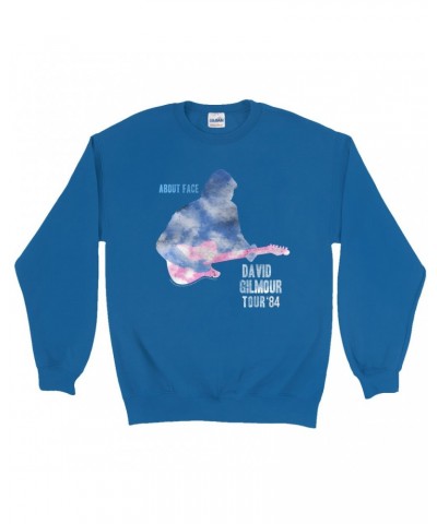 David Gilmour Sweatshirt | About Face Concert Tour Sweatshirt $11.88 Sweatshirts