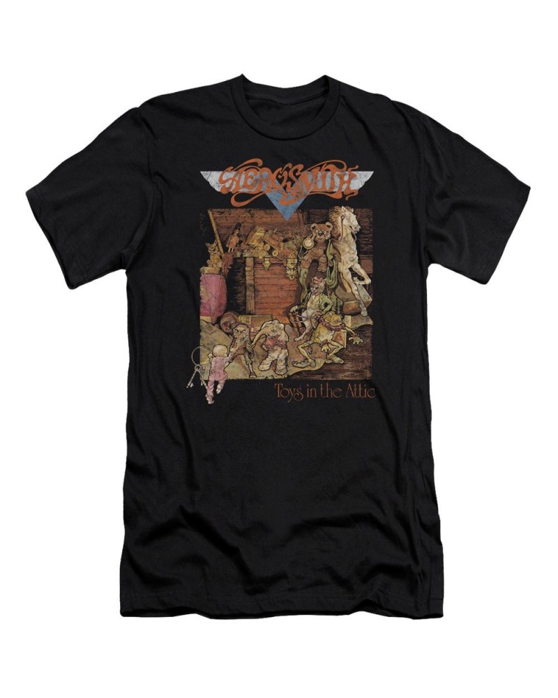 Aerosmith Slim-Fit Shirt | TOYS Slim-Fit Tee $9.60 Shirts