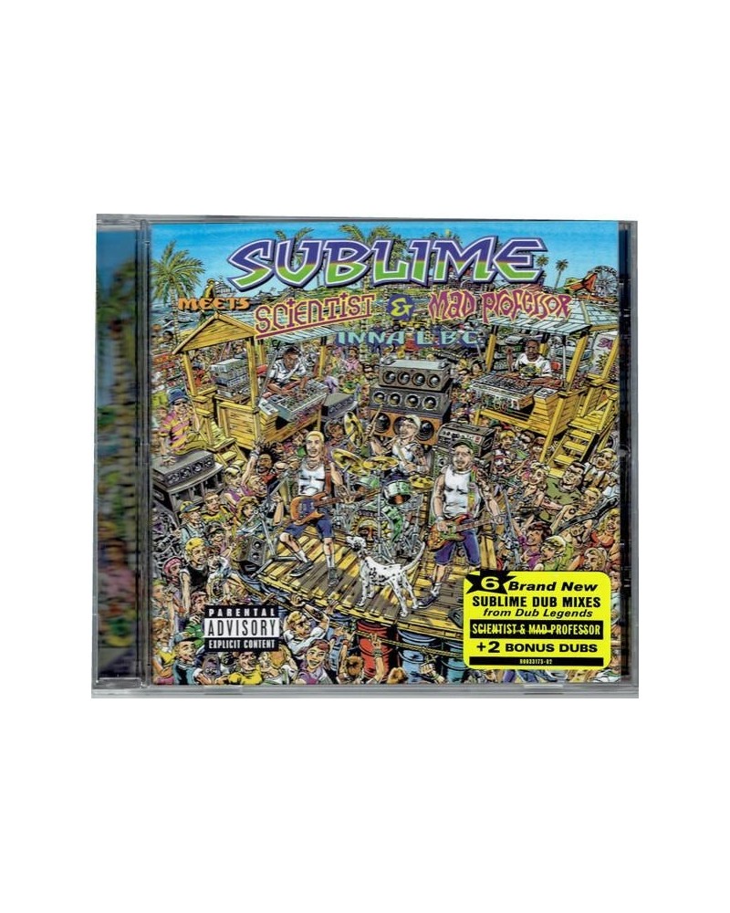 Sublime MEETS SCIENTIST & MAD PROFESSOR INNA CD $7.75 CD