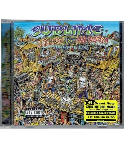 Sublime MEETS SCIENTIST & MAD PROFESSOR INNA CD $7.75 CD