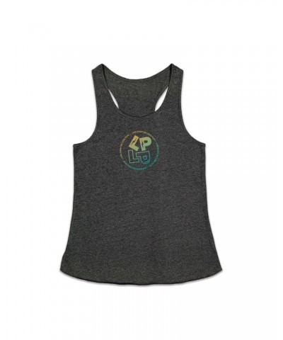 Phish LP on LP Racerback Tank Top on Heather Charcoal $7.75 Vinyl