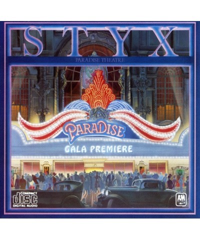 Styx PARADISE THEATRE CD $6.43 CD