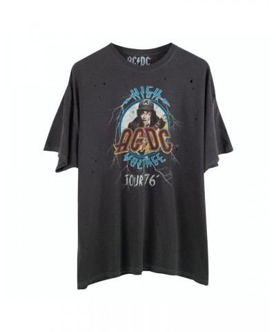 AC/DC High Voltage Euro Tour '76 T-Shirt Dress $5.60 Shirts