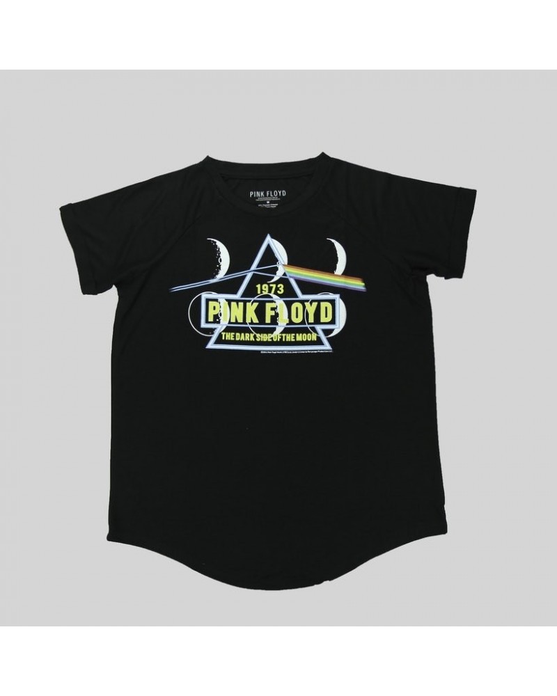 Pink Floyd Women's Moon Phases '73 T-Shirt $6.90 Shirts