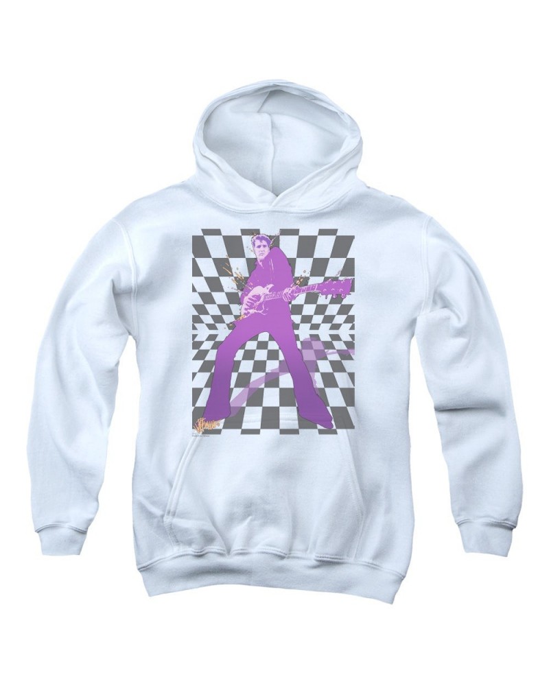 Elvis Presley Youth Hoodie | LET'S ROCK Pull-Over Sweatshirt $14.21 Sweatshirts