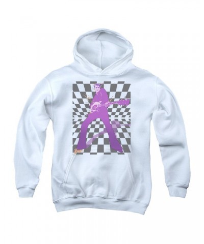 Elvis Presley Youth Hoodie | LET'S ROCK Pull-Over Sweatshirt $14.21 Sweatshirts