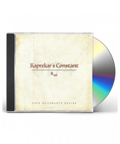 Kaprekar's Constant FATE OUTSMARTS DESIRE CD $6.37 CD