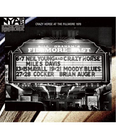 Neil Young Live At The Fillmore East CD $4.76 CD