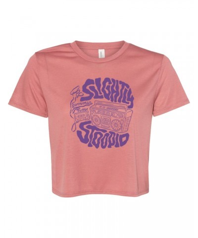 Slightly Stoopid Ladies Cassette Crop Top $13.65 Tapes