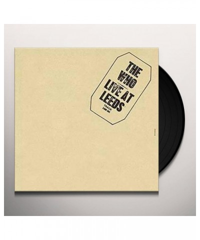 The Who Live At Leeds Vinyl Record $8.60 Vinyl