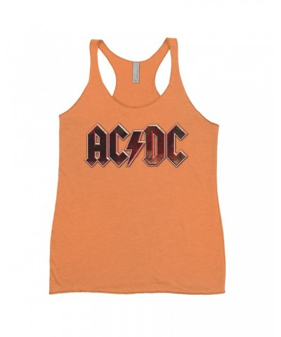 AC/DC Bold Colored Racerback Tank | Live At River Plate Metallic Logo Shirt $12.45 Shirts