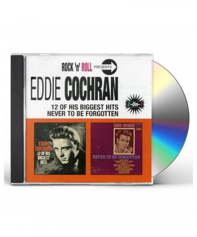 Eddie Cochran 12 BIGGEST HITS / NEVER TO BE CD $5.94 CD