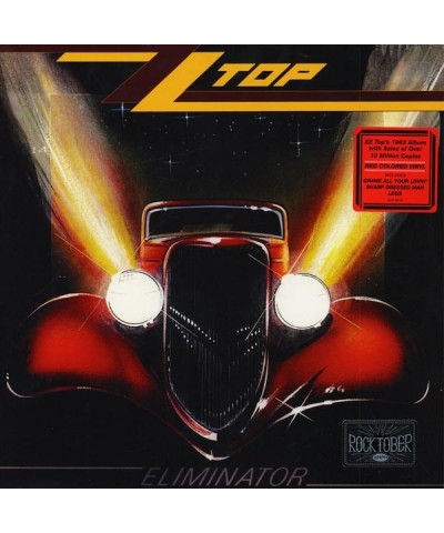 ZZ Top Eliminator (Opaque Red Vinyl Record) (Rocktober) $13.23 Vinyl