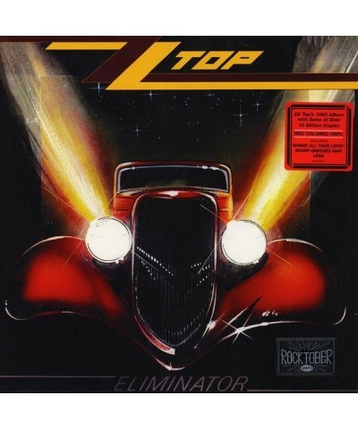 ZZ Top Eliminator (Opaque Red Vinyl Record) (Rocktober) $13.23 Vinyl