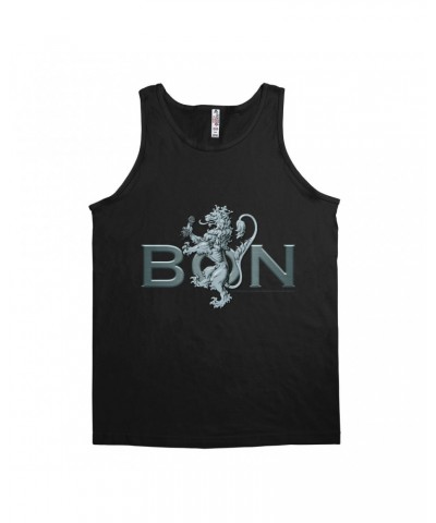 Bon Scott Unisex Tank Top | Bon Lion White Shirt $9.48 Shirts