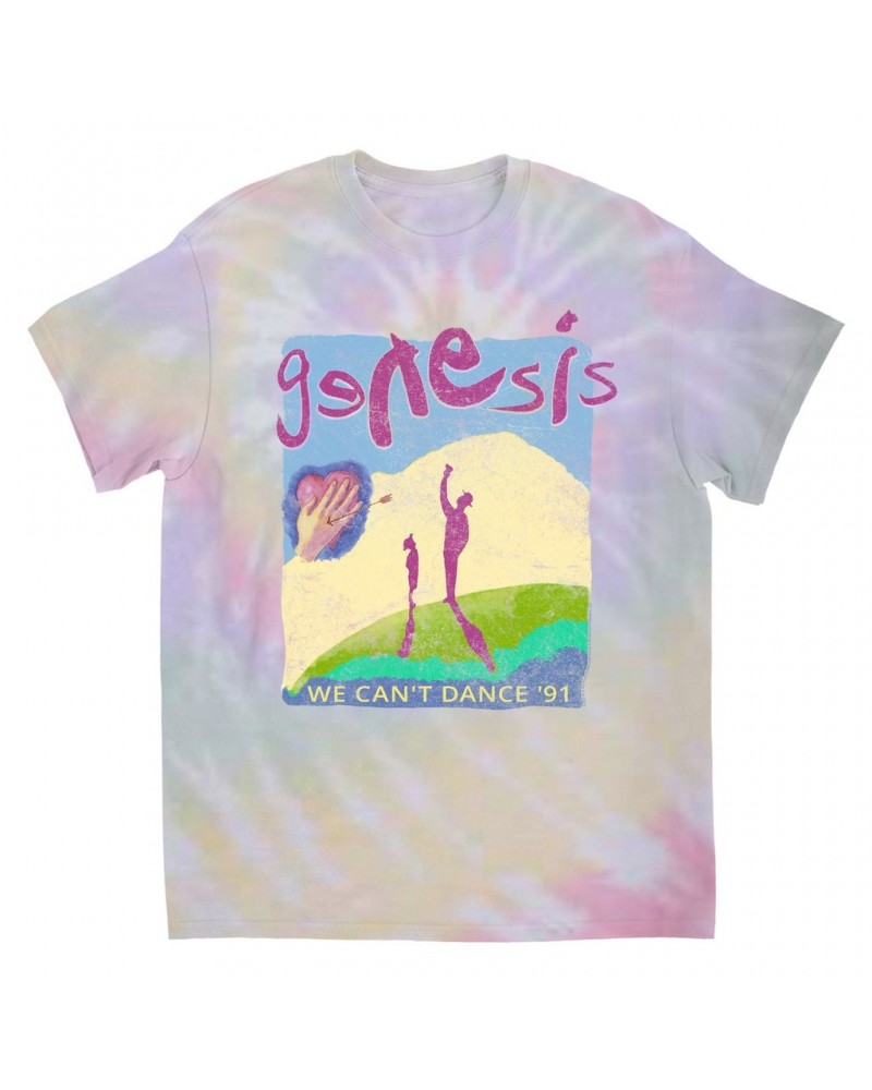 Genesis T-Shirt | 1991 We Can't Dance Concert Tie Dye Shirt $10.24 Shirts