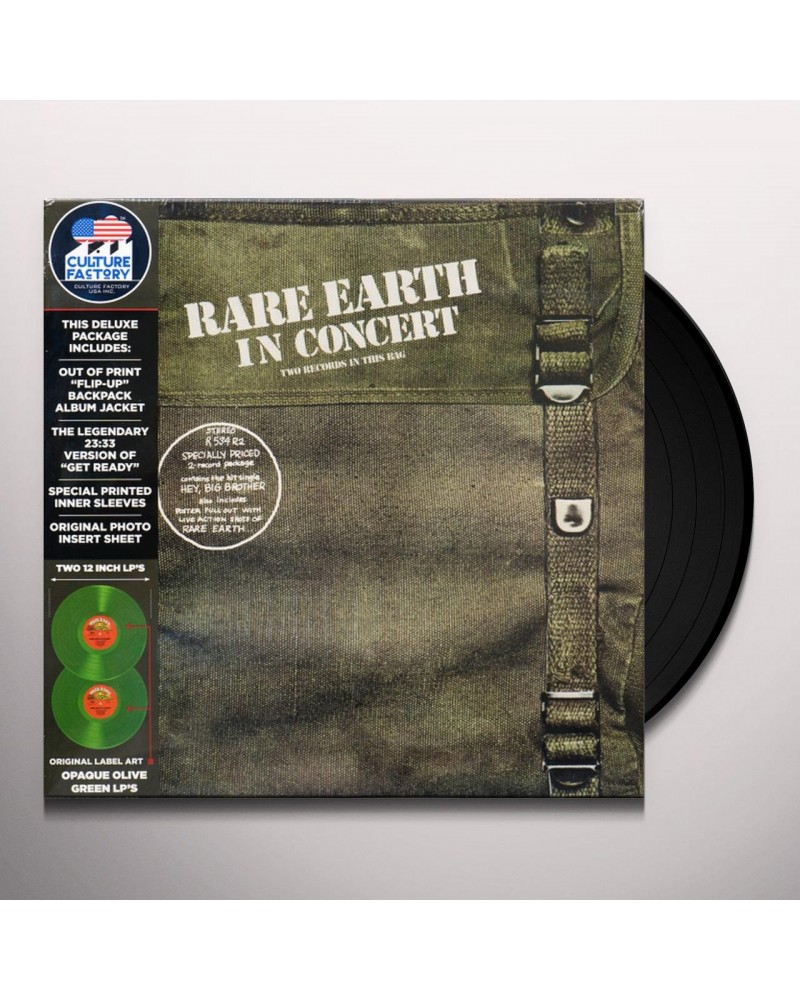 Rare Earth In Concert Vinyl Record $14.81 Vinyl