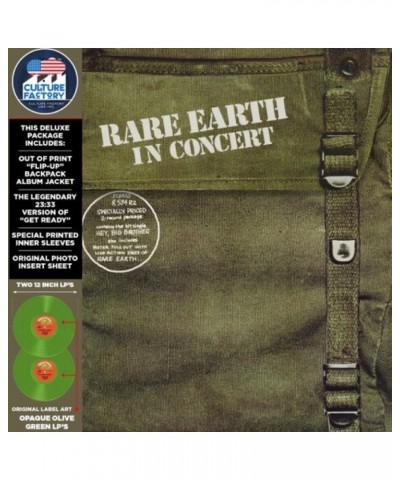 Rare Earth In Concert Vinyl Record $14.81 Vinyl