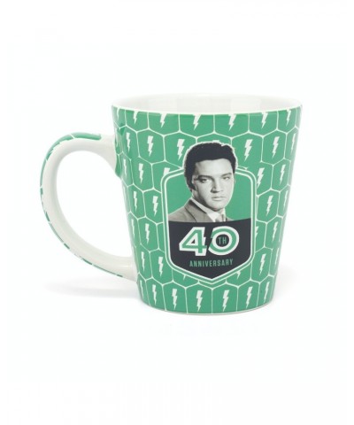 Elvis Presley 2017 40th Anniversary Latte Mug $4.40 Drinkware