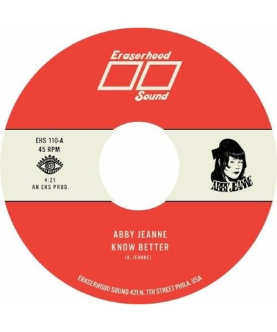 Abby Jeanne KNOW BETTER - OPAQUE BLUE Vinyl Record $5.00 Vinyl