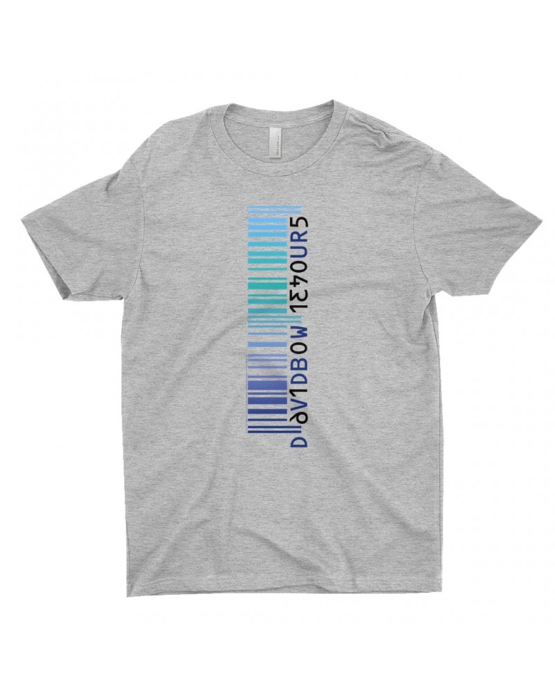 David Bowie T-Shirt | Hours Album Barcode Shirt $11.98 Shirts