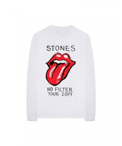 The Rolling Stones No Filter M. McCormick White Longsleeve Shirt $24.50 Shirts