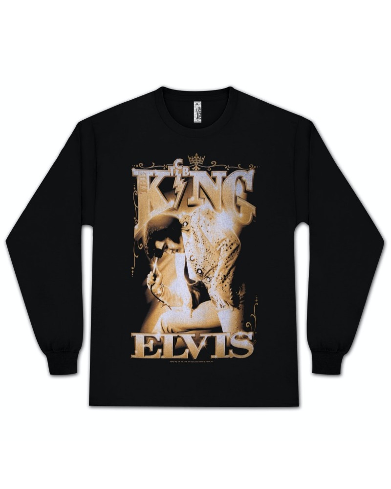 Elvis Presley TCB King Unisex Long Sleeve T-Shirt $1.54 Shirts